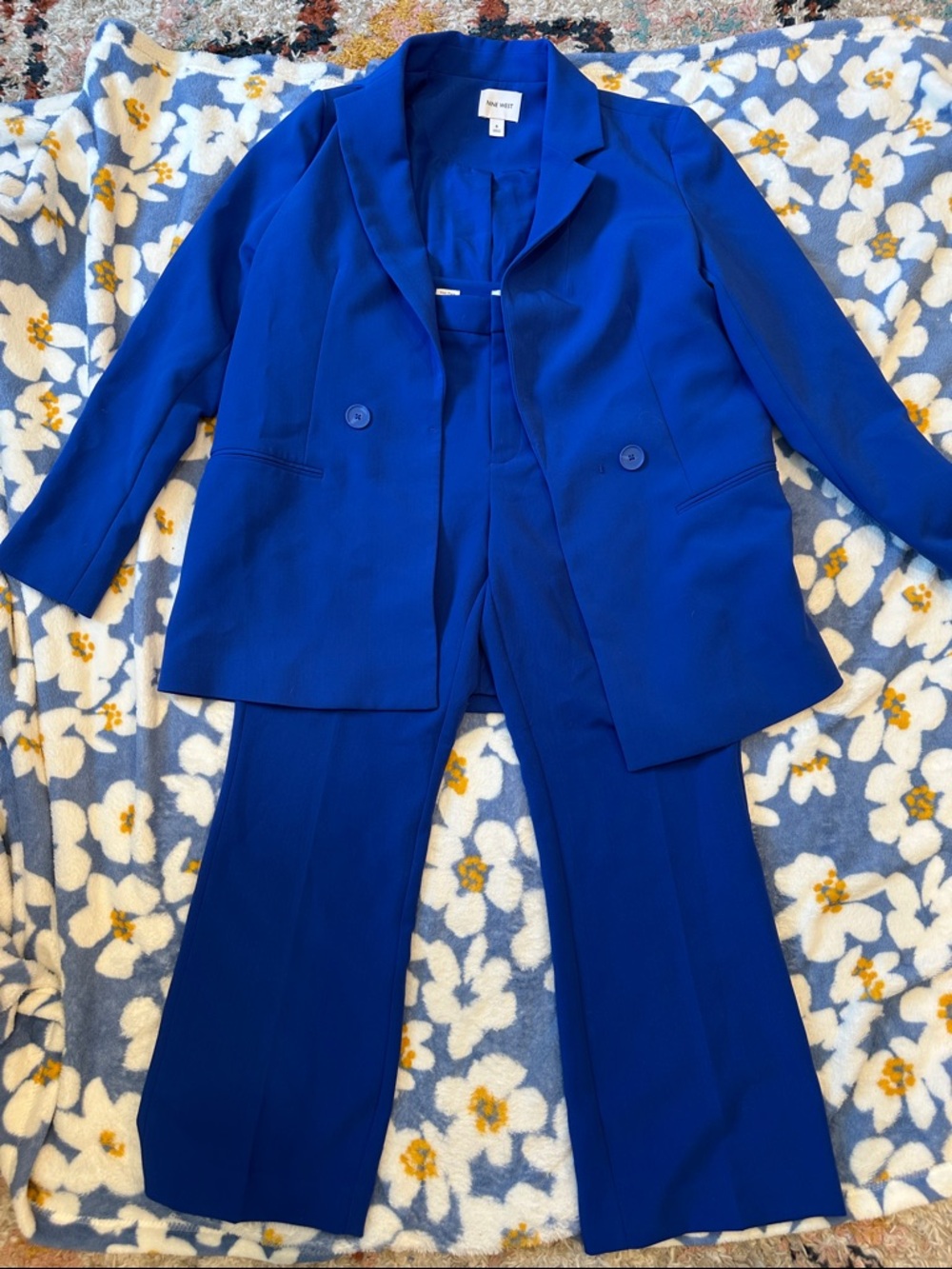 Nine West Royal Blue Suit Set